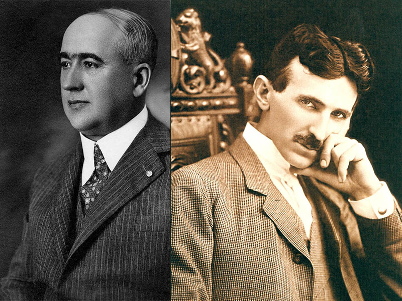 Milutin Milanković i Nikola Tesla