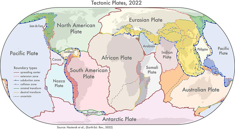 Тектонска карта